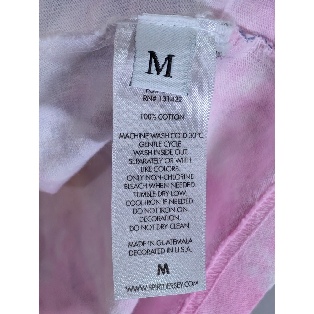 Spirit Jersey Shirt Womens M Pastel Tie Dye Venetian Resort Las Vegas - Picture 6 of 8